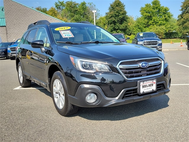 Used 2019 Subaru Outback Premium with VIN 4S4BSAFCXK3270327 for sale in East Hanover, NJ