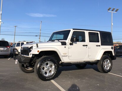 Used 2014 Jeep Wrangler Unlimited Suv Sahara W Nav Bright