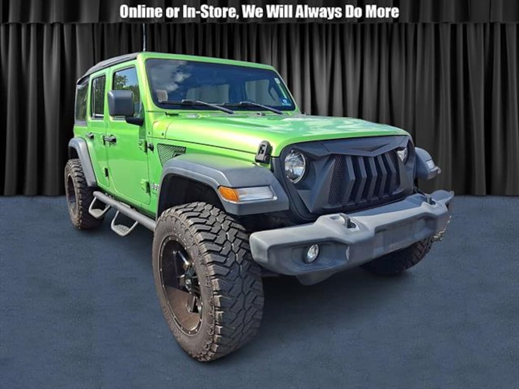 Used 2018 Jeep Wrangler Unlimited Sport SUV