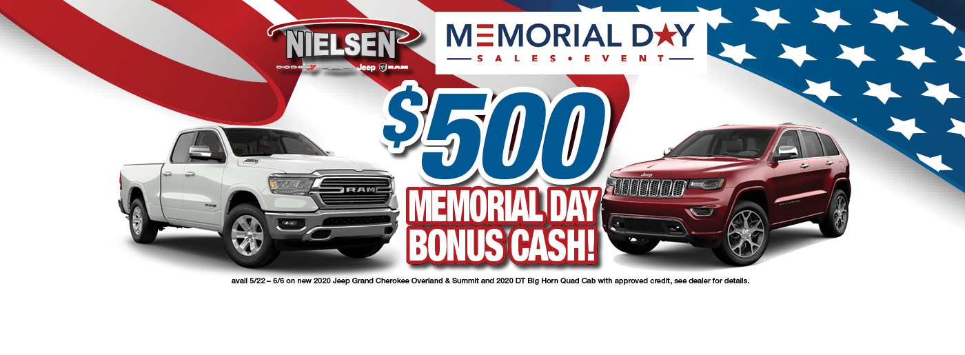 Nielsen Dodge Chrysler Jeep Ram in East Hanover, NJ New & Used Car