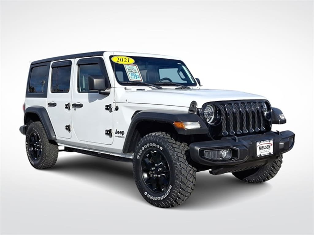 Used 2021 Jeep Wrangler Unlimited Willys SUV