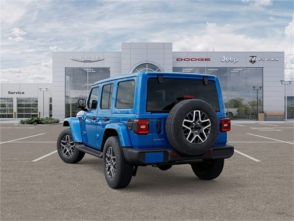 New 2025 Jeep Wrangler 4-DOOR SAHARA Sport Utility
