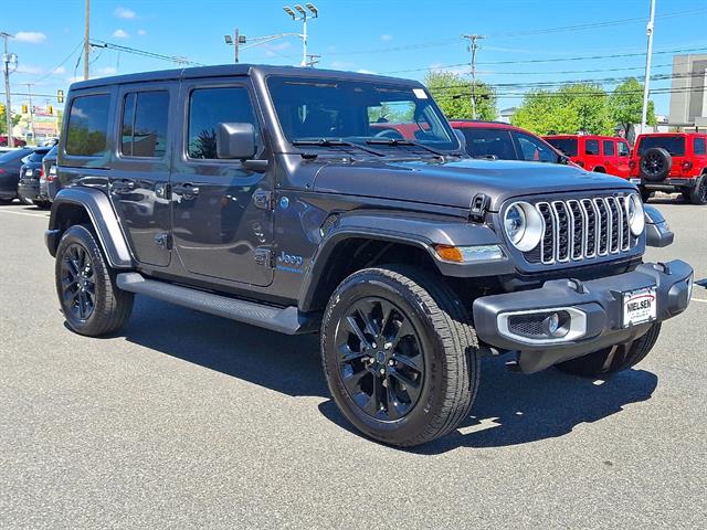 Used 2025 Jeep Wrangler 4xe Sahara 4XE with VIN 1C4RJXP62SW601966 for sale in East Hanover, NJ
