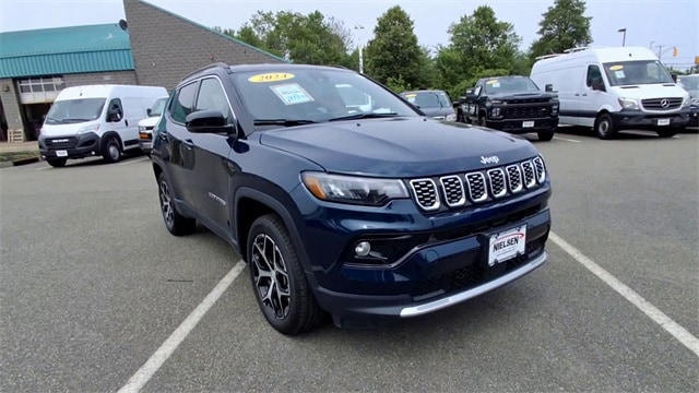 Used 2024 Jeep Compass Limited with VIN 3C4NJDCN2RT173617 for sale in East Hanover, NJ
