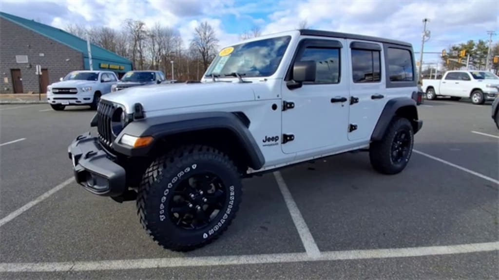 Used 2021 Jeep Wrangler Unlimited Willys SUV