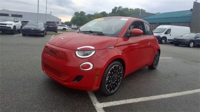 Used 2024 FIAT 500e Base with VIN ZFAFFAA40RX203353 for sale in East Hanover, NJ