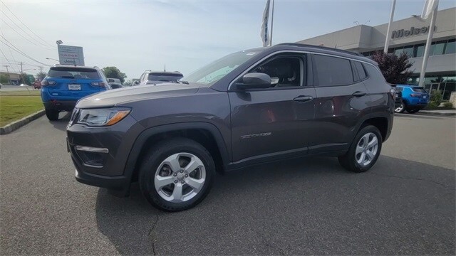 Used 2021 Jeep Compass Latitude with VIN 3C4NJDBB9MT563257 for sale in East Hanover, NJ