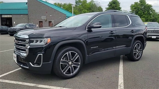 Used 2021 GMC Acadia SLT with VIN 1GKKNULS9MZ115054 for sale in East Hanover, NJ