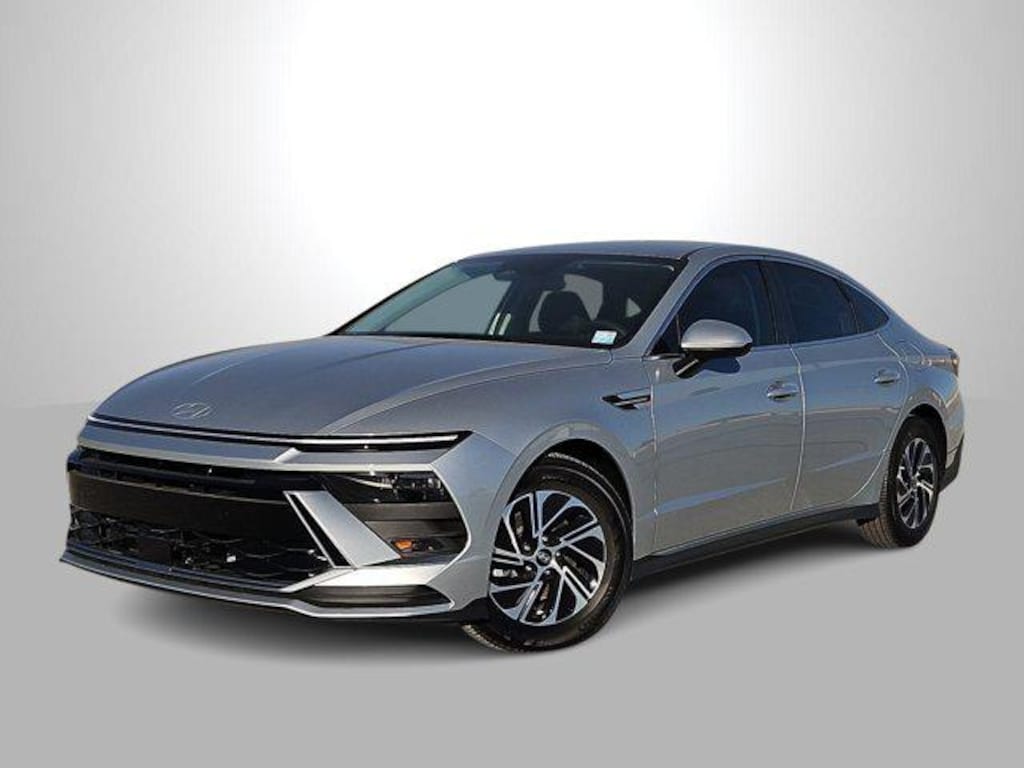 New 2026 Hyundai Sonata Hybrid Blue Sedan