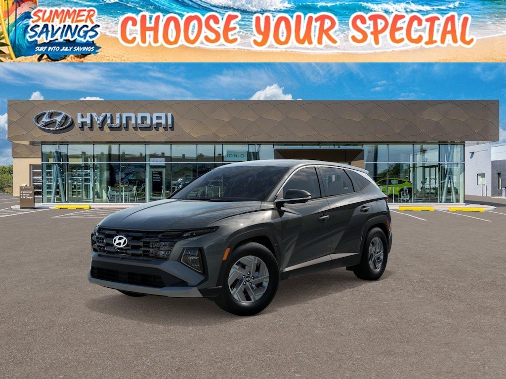 New 2026 Hyundai Tucson Hybrid Blue SUV