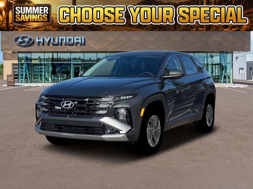 New 2026 Hyundai Tucson Hybrid Blue SUV