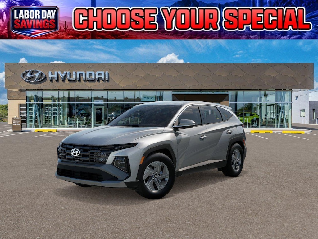New 2026 Hyundai Tucson Hybrid Blue SUV