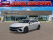 New 2026 Hyundai Elantra Hybrid Blue Sedan