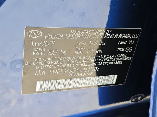 Thumbnail: 2018 Hyundai Sonata - 34