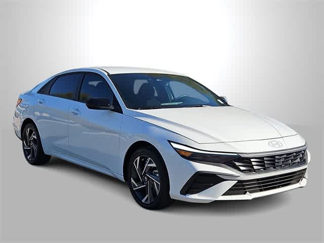 2025 Hyundai Elantra Hybrid Blue photo 2