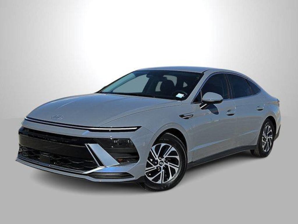 New 2026 Hyundai Sonata Hybrid Blue Sedan