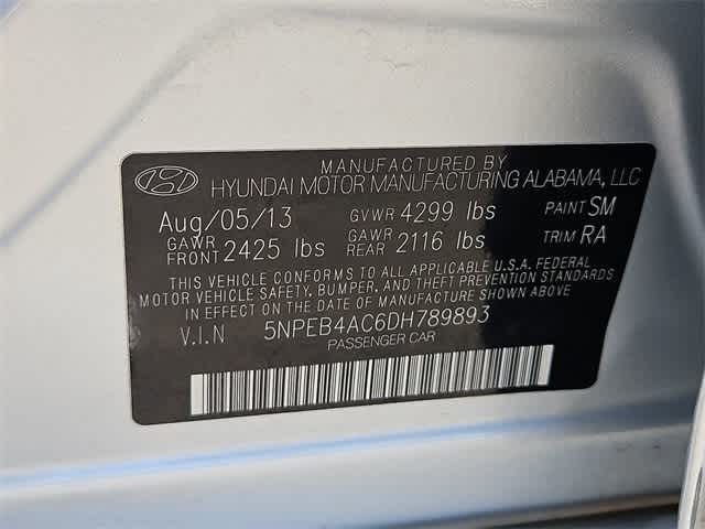 2013 Hyundai Sonata GLS 34