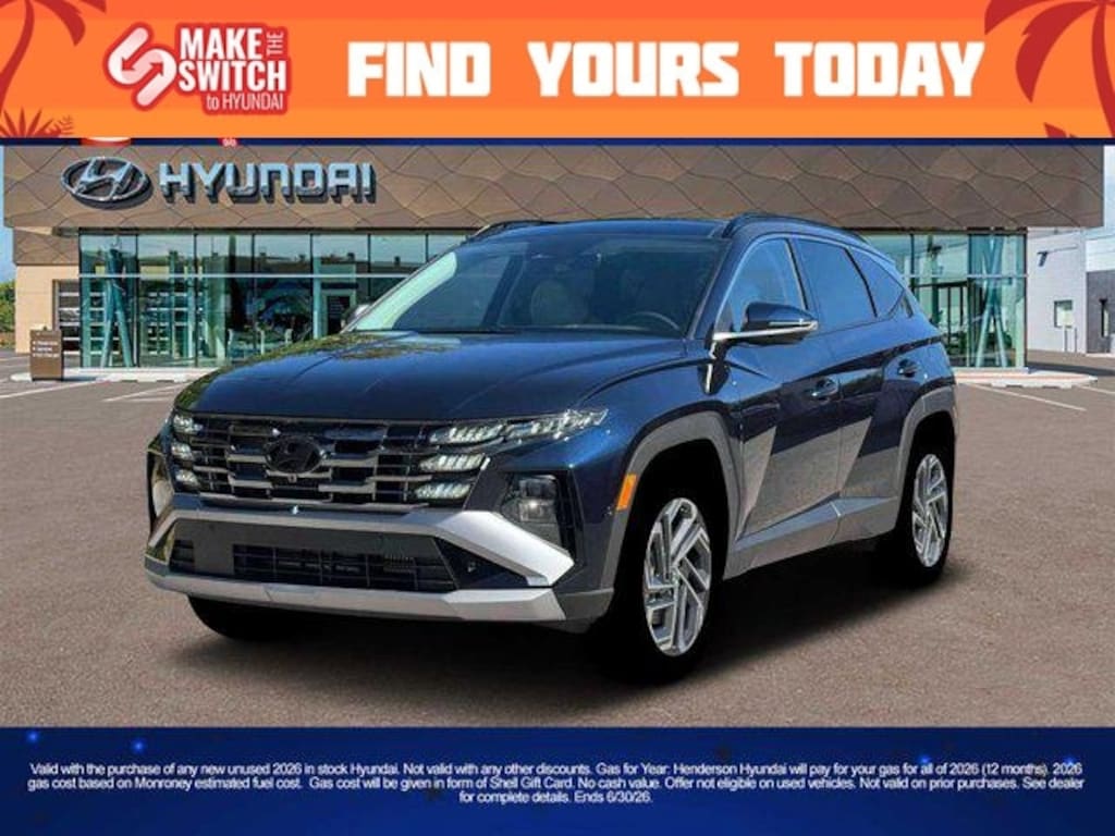 New 2026 Hyundai Tucson Hybrid Limited SUV