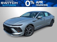 2026 Hyundai Sonata Hybrid Blue Sedan