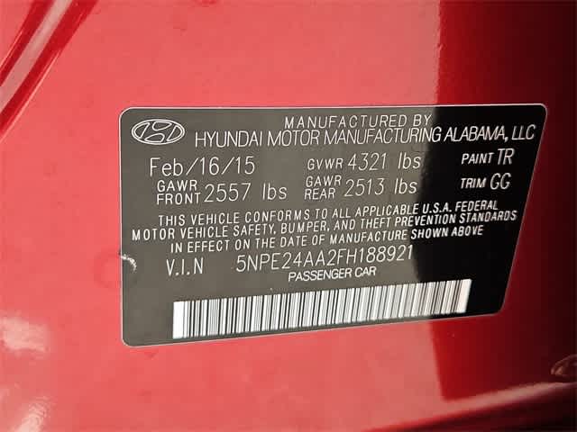 Thumbnail: 2015 Hyundai Sonata - 35