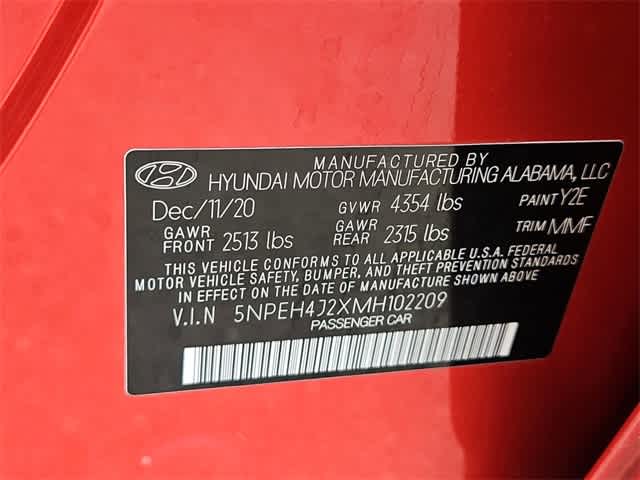 Thumbnail: 2021 Hyundai Sonata - 36