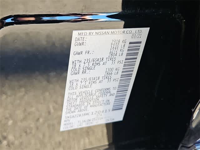 Thumbnail: 2021 Nissan Murano - 35