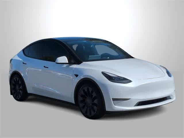 Used 2021 Tesla Model Y Performance with VIN 5YJYGDEF1MF230544 for sale in Las Vegas, NV