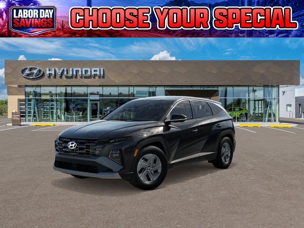 New 2026 Hyundai Tucson Hybrid Blue SUV
