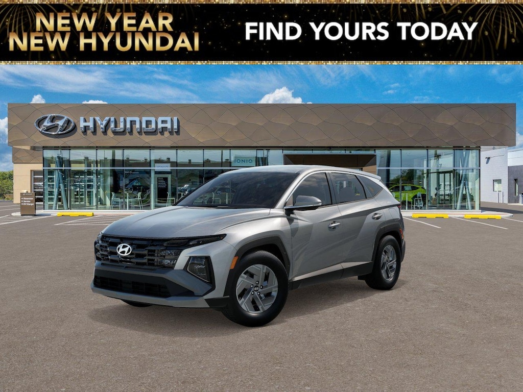 New 2026 Hyundai Tucson Hybrid Blue SUV