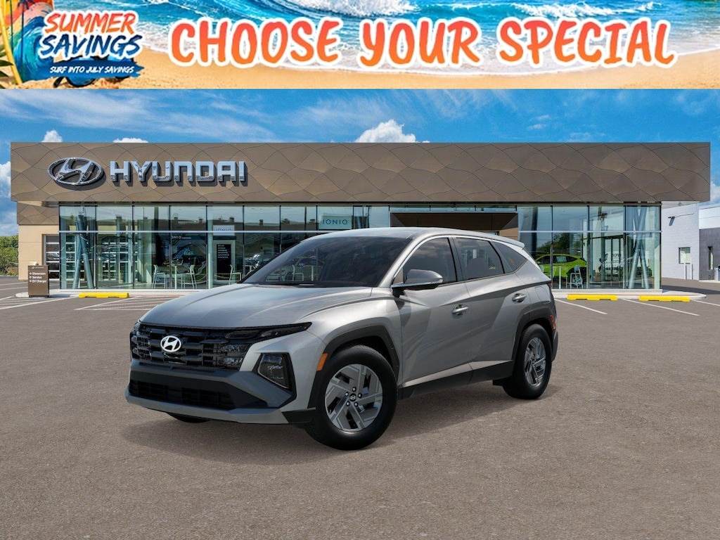 New 2026 Hyundai Tucson Hybrid Blue SUV