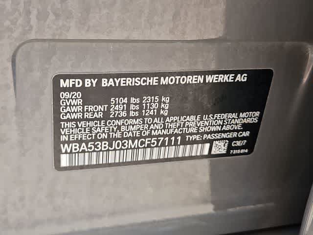 Thumbnail: 2021 BMW 5 Series - 36