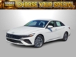 New 2026 Hyundai Elantra Hybrid Blue Sedan