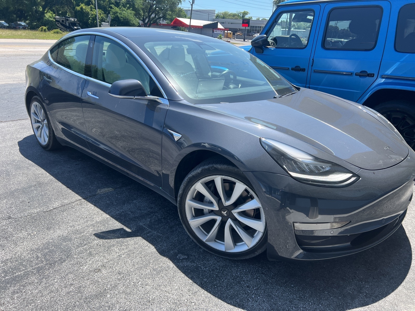 Used 2019 Tesla Model 3 Base with VIN 5YJ3E1EB9KF391636 for sale in Pensacola, FL