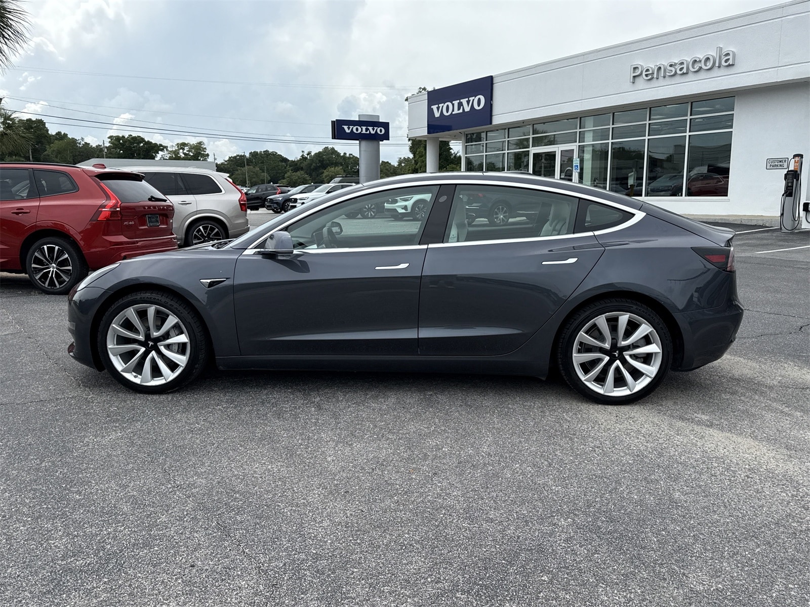 Used 2019 Tesla Model 3 Base with VIN 5YJ3E1EB9KF391636 for sale in Pensacola, FL