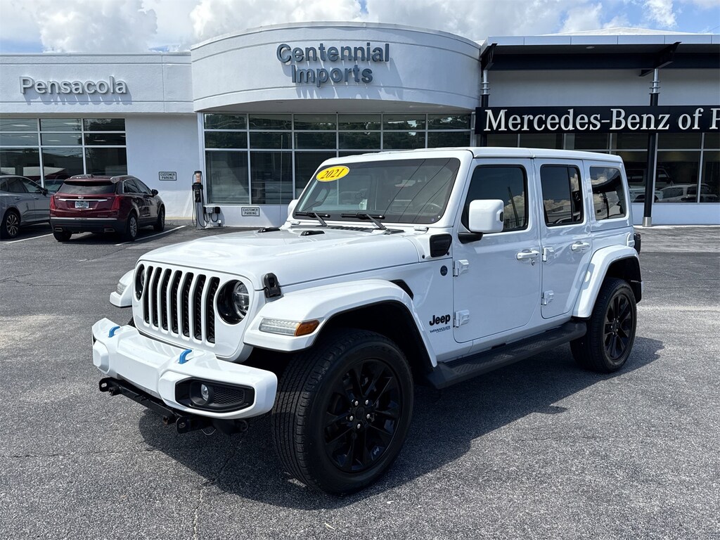 Used 2021 Jeep Wrangler Unlimited Sahara High Altitude 4xe SUV
