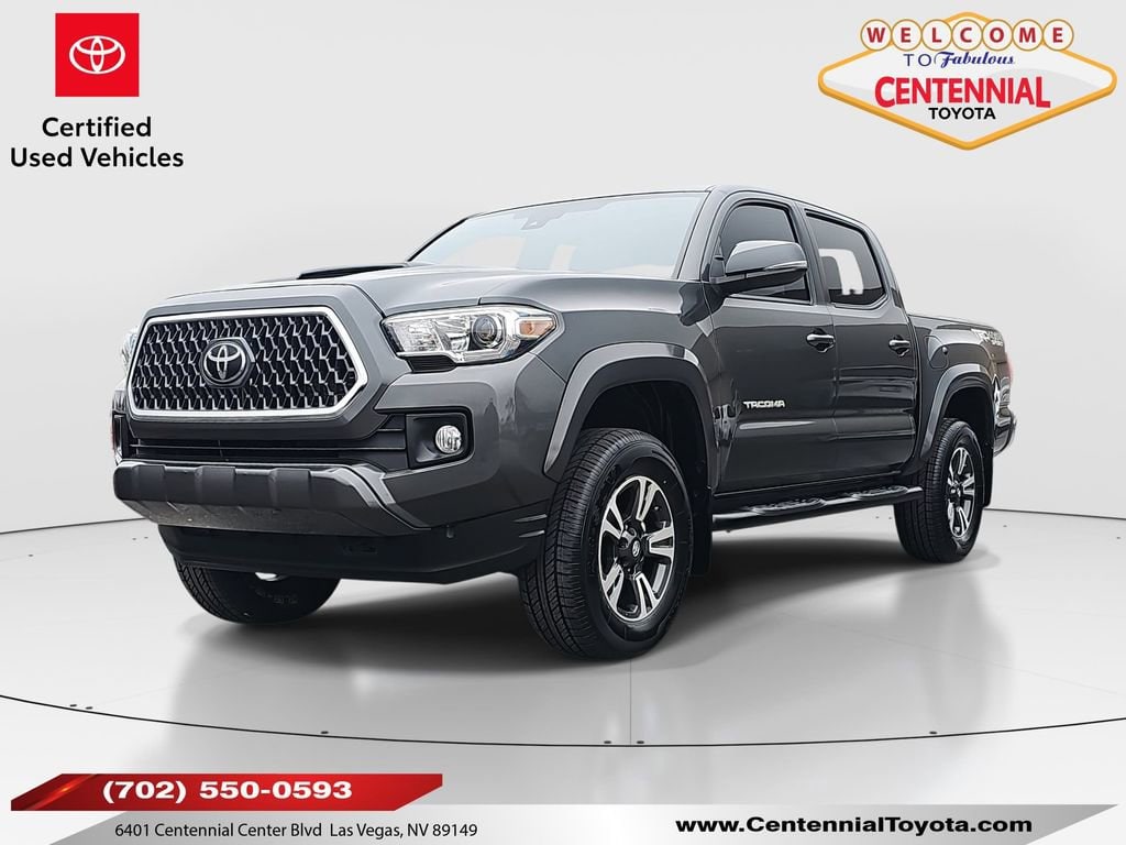 Certified 2019 Toyota Tacoma TRD Sport V6 Truck Double Cab