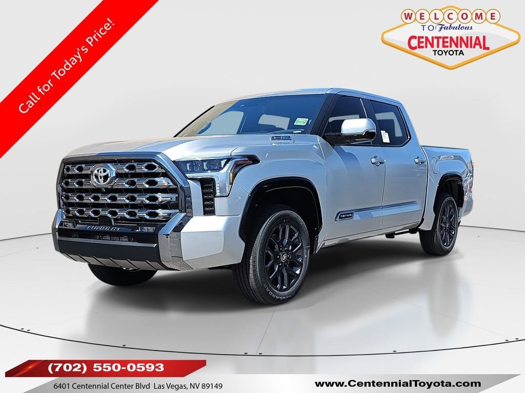 New 2025 Toyota Tundra i-FORCE MAX Platinum i-FORCE MAX Truck CrewMax