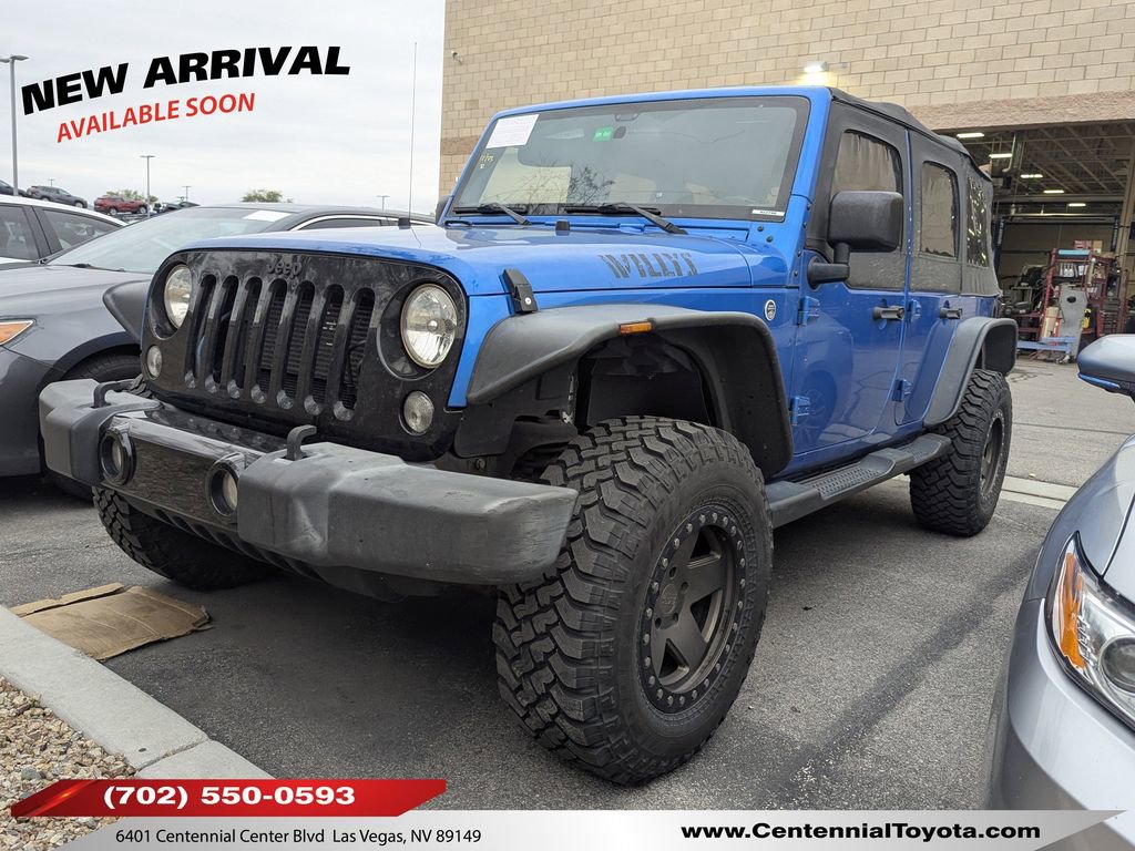 2016 Jeep Wrangler Unlimited Willys Wheeler's photo