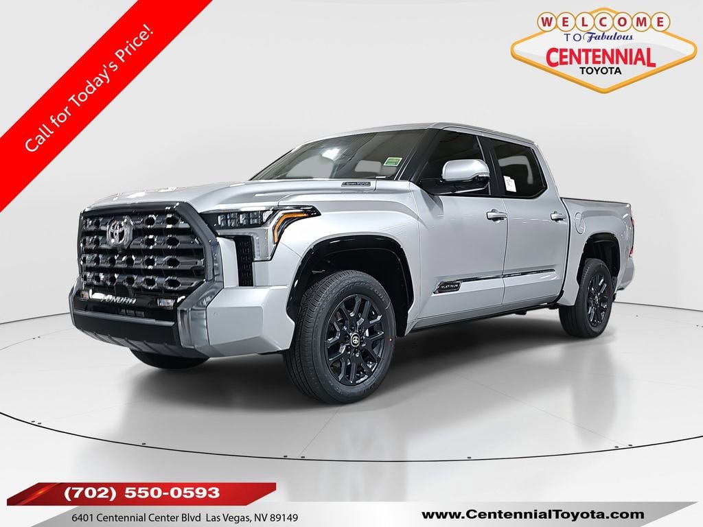 New 2025 Toyota Tundra i-FORCE MAX Platinum i-FORCE MAX Truck CrewMax