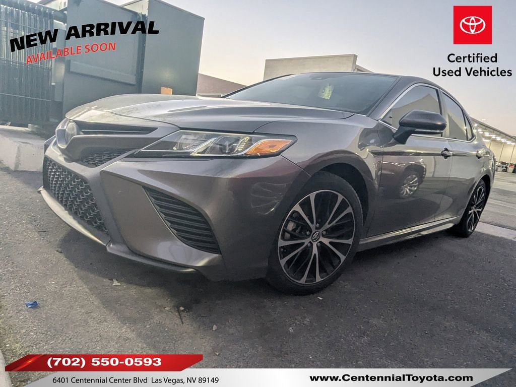 Certified 2019 Toyota Camry SE Sedan