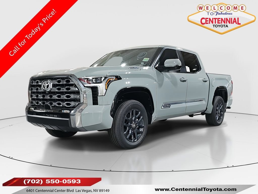 New 2025 Toyota Tundra i-FORCE MAX Platinum i-FORCE MAX Truck CrewMax