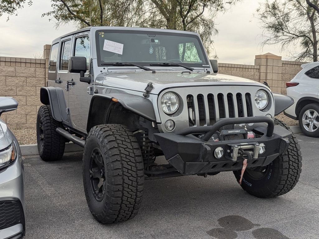 Used 2015 Jeep Wrangler Unlimited Sport 4x4 SUV