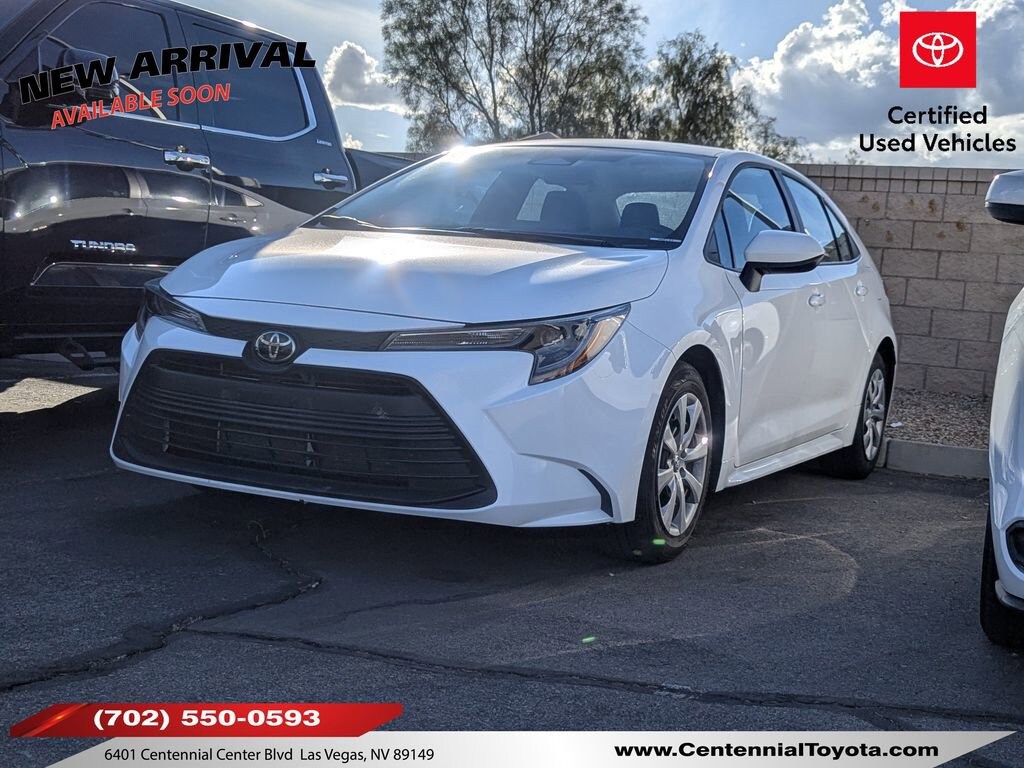 Certified 2025 Toyota Corolla LE Sedan