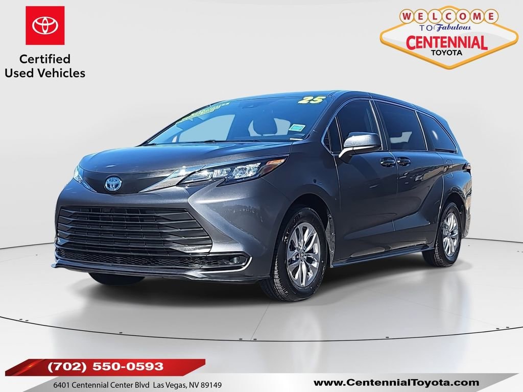 Certified 2025 Toyota Sienna LE 8 Passenger Van Passenger Van