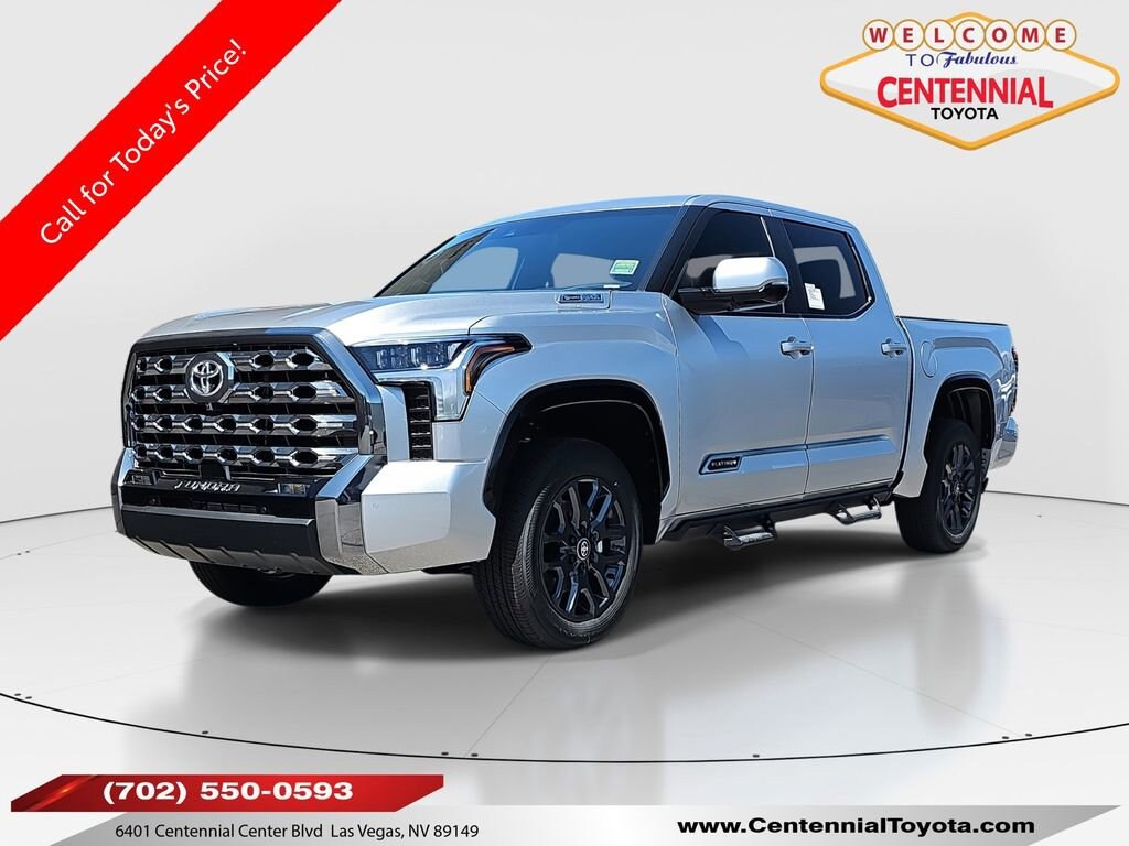 New 2025 Toyota Tundra i-FORCE MAX Platinum i-FORCE MAX Truck CrewMax