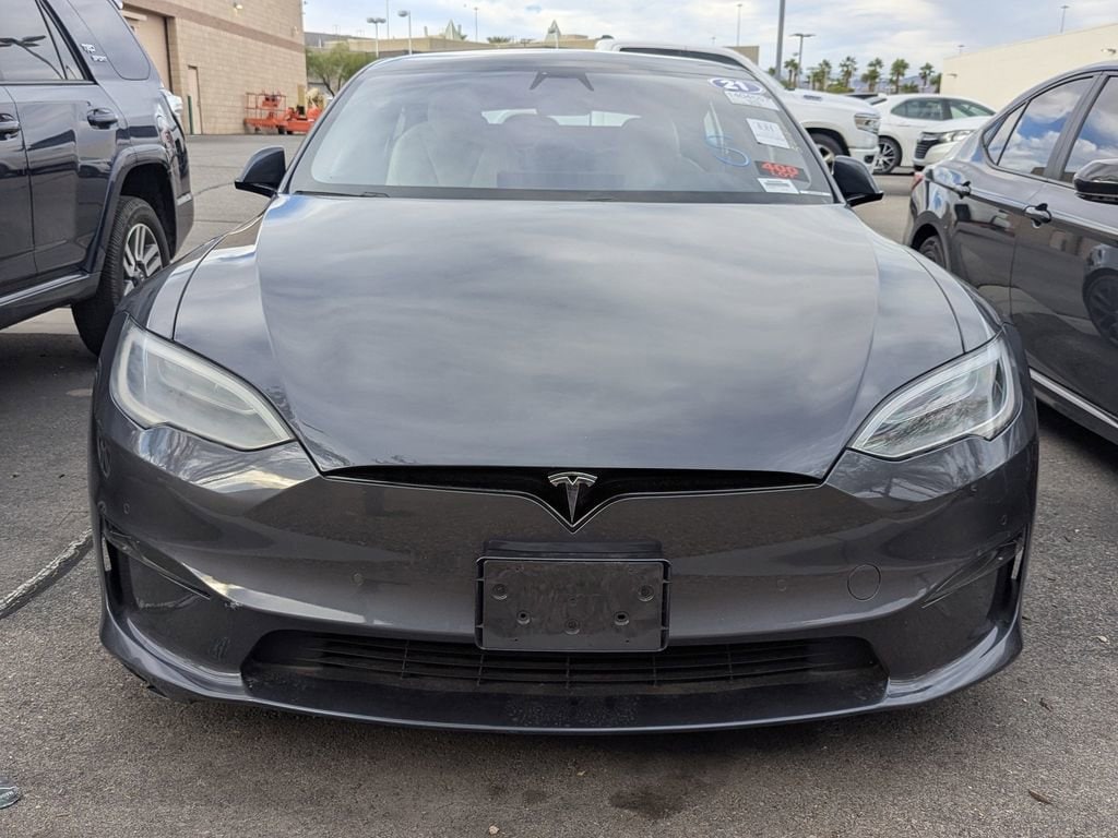 Used 2021 Tesla Model S Plaid with VIN 5YJSA1E61MF447176 for sale in Las Vegas, NV