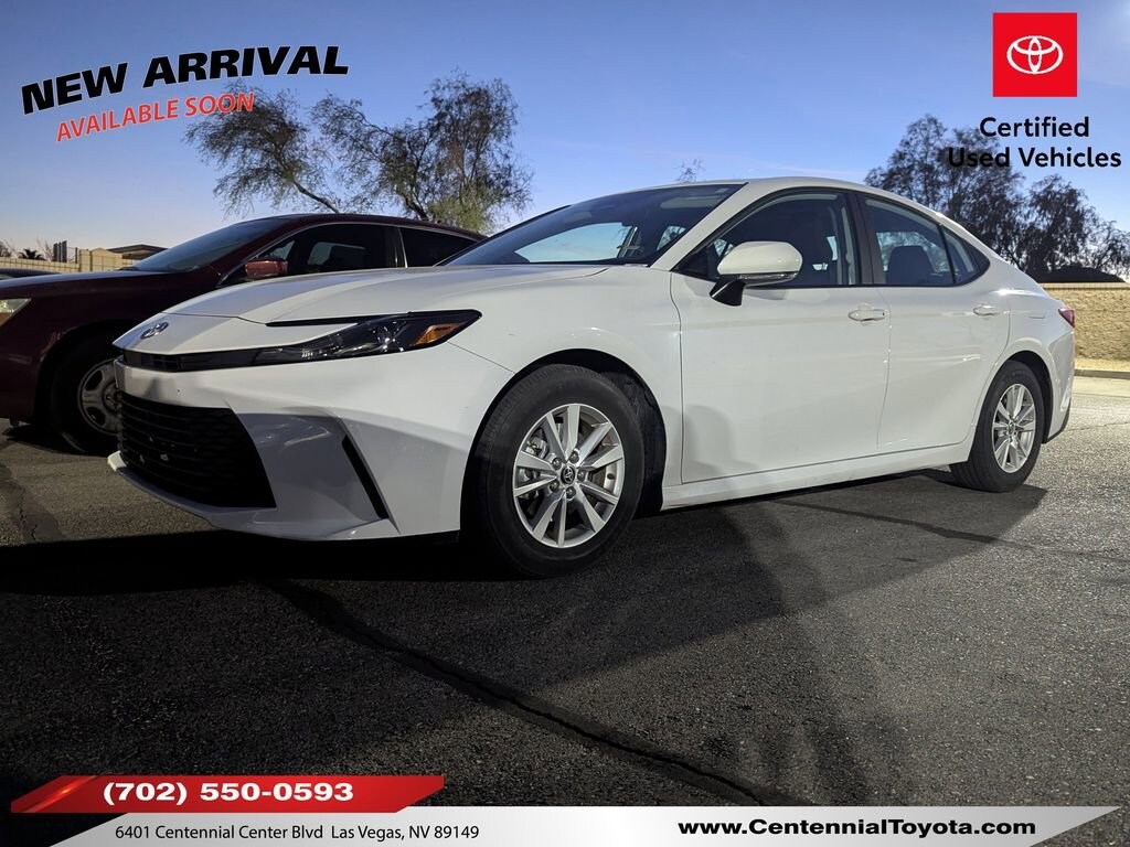 Certified 2025 Toyota Camry LE Sedan