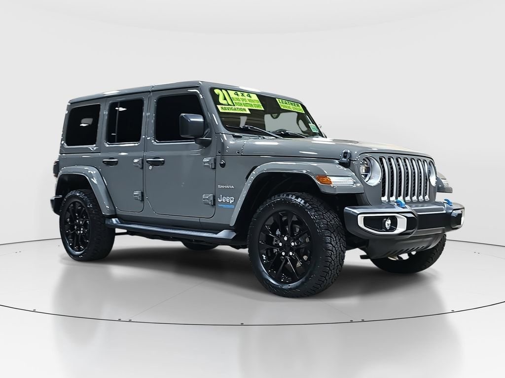 Used 2021 Jeep Wrangler 4xe Sahara SUV