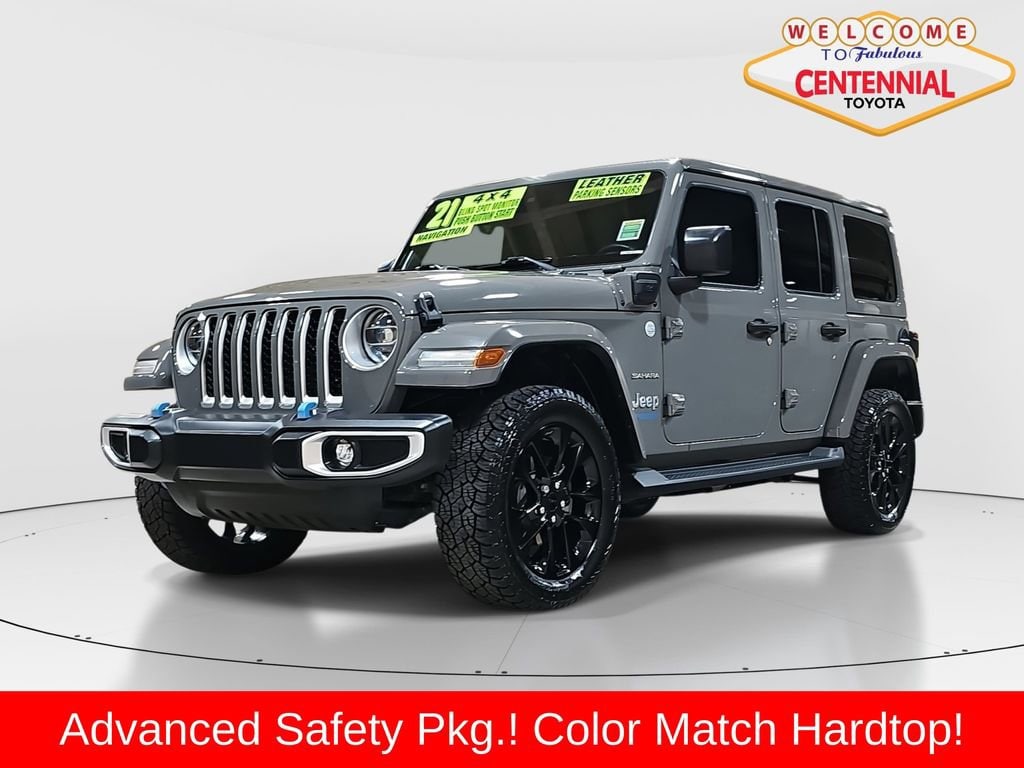 Used 2021 Jeep Wrangler 4xe Sahara SUV