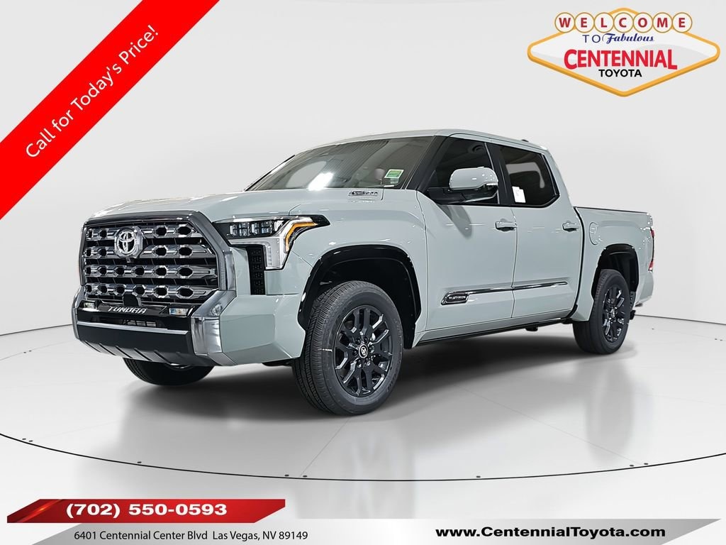 New 2025 Toyota Tundra i-FORCE MAX Platinum i-FORCE MAX Truck CrewMax